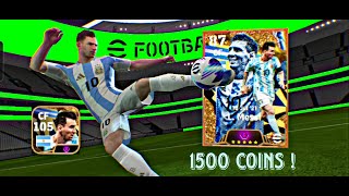 Finally Purchased Bigtime Messi 105 efootball2024 efootball2023 efootball shortvideo [upl. by Elijah]