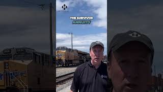 When Can Your Spouse Start Drawing Railroad Retirement Survivor Benefits railroadretirement train [upl. by Neeruam]