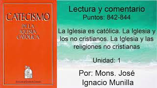 Catecismo de la Iglesia Católica Punto 842844 Unidad 1 [upl. by Atteugram916]