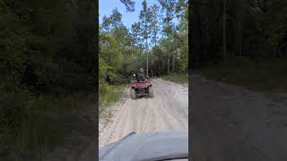 Wee Whoops  Honda Pioneer 520 CFMoto ATV Silver Lake OHV redclayriders atv shorts [upl. by Yreva]