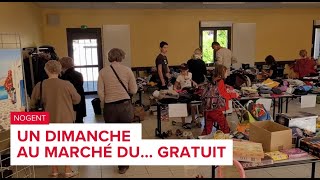 Nogent  un dimanche au marché du gratuit [upl. by Trish360]