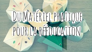 ▼Du matériel pratique pour la rééducation  Astuces N°1 [upl. by Adlaremse]