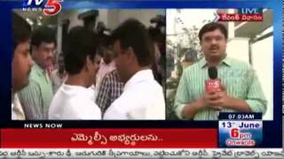 Revanth Reddy Reached Home  Permission Upto evening 6PM  TV5 News [upl. by Vasili]