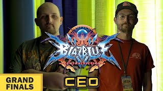 CEO 2024 BlazBlue Central Fiction Grand Finals Ereth vs Mastfam [upl. by Ahseinad]