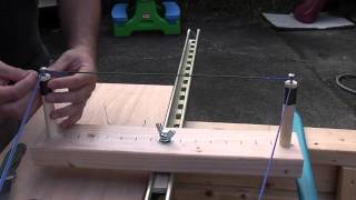 How to Make a Continuous Loop String with the One Arm Jig Part 2 [upl. by Jandy]