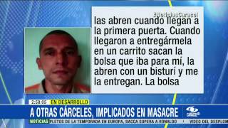 Cómplices de ‘El Desalmado’ fueron trasladados de cárceles  31 de Marzo de 2015 [upl. by Gordie]