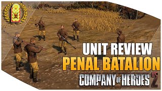 Company of Heroes 2  Unit Review  Penal Battalion [upl. by Adelric769]