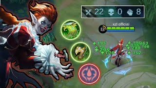 KARRIE NEW UNBELIEVABLE HP REGEN HACK MUST TRY🤯  MLBB [upl. by Virgie]