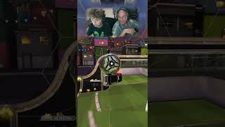 Parata da URLO e gol in wall dribble spettacolare su Rocket League 😱🔥rocketleague shorts [upl. by Noemis822]