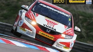 BTCC Highlights  Thruxton  2013 [upl. by Ayekat538]