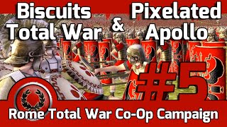 Rome Total War  Julii CoOp Campaign  Part 5  Cunning Tricks [upl. by Horodko]