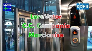 LOREVATOR Centro Commerciale Campania Marcianise  2x 2004 KONE MonoSpace 500  LORE ➕️ [upl. by Ginny]