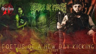 Cradle of Filth  Foetus Of A New Day Kicking guitar [upl. by Henghold]