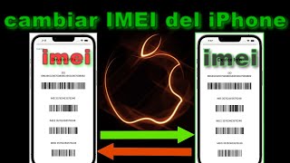 Cómo cambiar el IMEI del iPhone facilmente  2023 [upl. by Norraf]