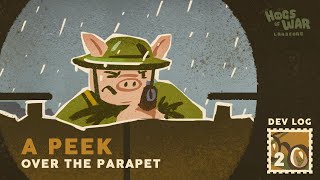 Hogs of War Lardcore  Peering Over the Parapet Devlog 2 [upl. by Aihsema]