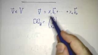 Matrix of a Linear Transformation II General Vector Spaces [upl. by Eanert]