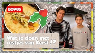 KOOKTIP HEERLIJK KOKEN MET DE RESTJES VAN HET GOURMETTEN MET KERST  De Nagelkerkjes 426 [upl. by Yeoz125]