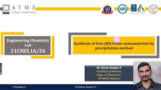 Synthesis of magnetic nanoparticle [upl. by Bega29]