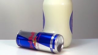 Red Bull and Milk Experiment [upl. by Lust]