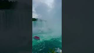 Niagara Falls Boat Tour View Canada niagarafallsview niagarafalls [upl. by Ilbert185]