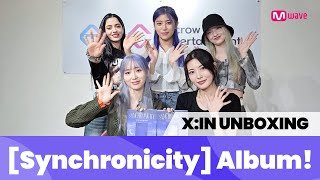 Mwave shop Unboxing XIN Synchronicity Album💿Let’s open the album with XIN [upl. by Lednahc192]