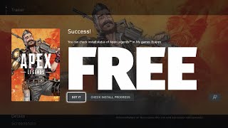 How to get Apex Legends Free on Xbox  Xbox One  Xbox One S  Xbox One X [upl. by Nalra312]