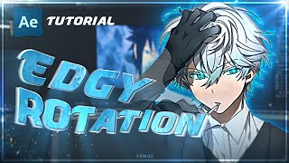 Xenozs Edgy Rotation  After Effect AMV Tutorial [upl. by Min]