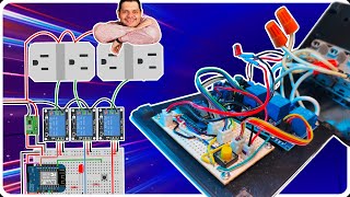 🔌 Aprende a armar tu Caja Domotica con ESP32 y ESP8266 [upl. by Attegroeg]