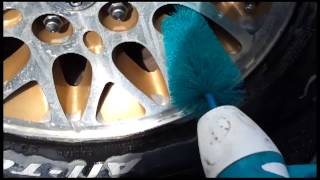 Black amp Decker ScumBuster Wheel Cleaning [upl. by Eihtur]