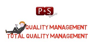 Quality Management amp Total Quality Management [upl. by Otsenre91]