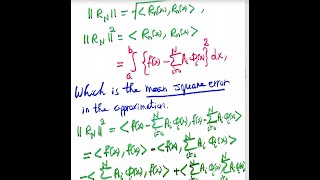 Lec 18 624 Math Bessels Inequality Approximation in Mean [upl. by Ahsekyw]