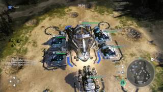 Halo Wars 2  1v1 Decimus Heavy Rushing [upl. by Nayrbo]