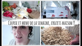 Vlog du 4 février  Course et menu de la semaine crozets maison [upl. by Ademla]