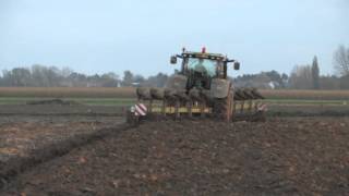 John Deere 6R with Laforge Front hitch amp DynaContour control [upl. by Grantland655]