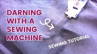 darning sewing machine [upl. by Hurty]