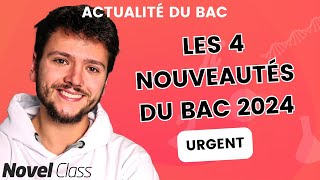 RÉFORME DU BAC 2024  Les 4 changements expliqués [upl. by Kostman363]