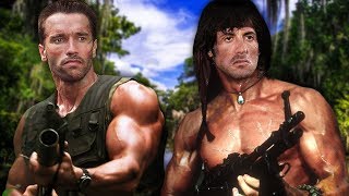 ARNOLD SCHWARZENEGGER vs SYLVESTER STALLONE ⭐ Transformation [upl. by Lertnek97]