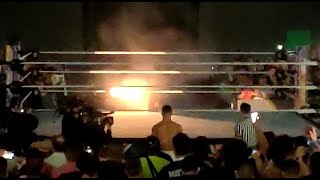 THE FIEND FIRST ENTRANCE EVER LIVE CROWD REACTION UPDATED [upl. by Woodman]