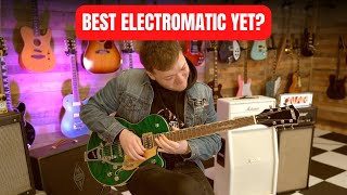 Gretschs BEST Electromatic Yet G5655T QM Guitar Review [upl. by Reppep648]