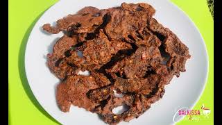 Recette de kilishi fait maison spicy beef jerky homemade [upl. by Max]