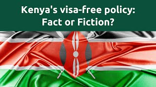 Kenya Visa Free Scam  Impact of Kenya ETA Policy  How to apply for Kenya ETA 2024 [upl. by Aun186]