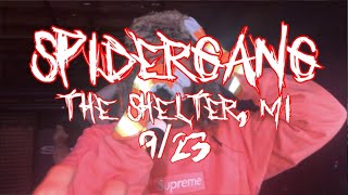 SPIDERGANG DETROIT SHOW  92321  MOSH PIT FOOTAGE [upl. by Skyla876]