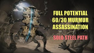 Warframe Effervo Deimos 6030 Eyes Murmur Assassination Solo Wisp Prime Steel Path Boss Fight Cut [upl. by Hemetaf]