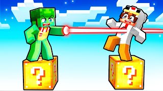 GEMI vs SHADO sur UN LUCKYBLOCK dans Minecraft [upl. by Arvind]