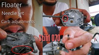 TUTORIAL070 chainsaw CARB OVERFLOWPaano ayusin at mag tono para makatipid sa gasTotordz Tv [upl. by Ventre]