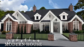 Bloxburg Suburban Family Home  Housebuild  ROBLOX bloxburg [upl. by Notsruht]