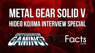 Metal Gear Solid V Hideo Kojima Interview Special  DidYouKnowGaming VG Facts [upl. by Rozamond418]