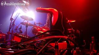 Scotty Fuller  Morbid Angel quotIquot Drum Cam live on the Decibel Magazine Tour 2019 [upl. by Nayve370]