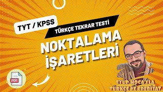 NOKTALAMA İŞARETLERİ SORU ÇÖZÜMÜ [upl. by Sualkcin]