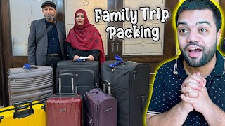 Family Trip Ki Packing Ho Gai 😍  Chota Bhai Emotional Ho Geya 😭💔 [upl. by Neyuh873]